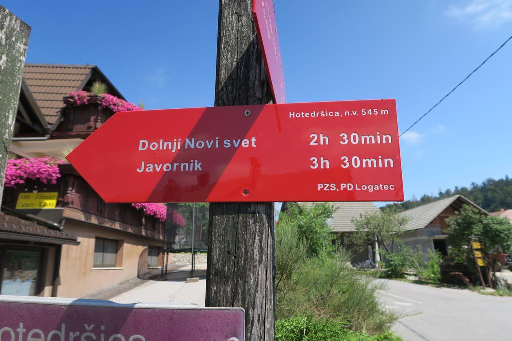 Gostilna Turk Hotel Hotedrsica Kültér fotó